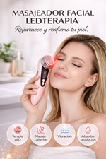 Masajeador facial Ledterapia